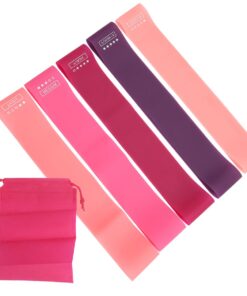 Fitness Elastic Anti-Slip Exercise Loop Bands exercise bands - 5-piece