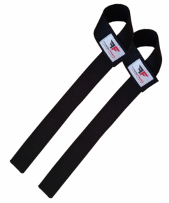 Fitness Freakz Cotton Lifting Straps - Black