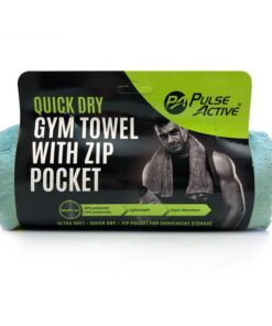 Fitness Gym Towel with Pocket - Teal