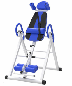 Fitness Inversion Table Foldable Strength Training Handstand - Blue