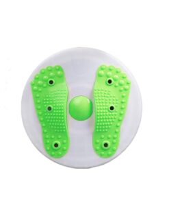 Fitness Magnet Waist Twisting Disc Balance Board - Green
