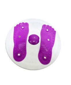 Fitness Magnet Waist Twisting Disc Balance Board - Purple