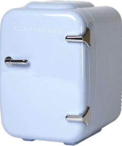Flamingueo - Retro Mini Fridge - 4 liters - Refrigerator - Pastel Blue