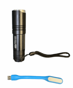Flashlight Torch 3000 Lumens two 26650 Battery Included N9 rechargeable