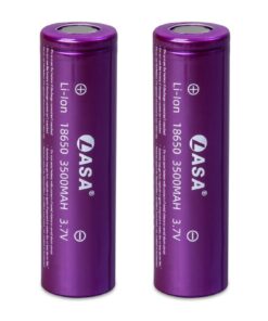 Flat 2 X 18650 3.7v 3500mah Li-Ion Cell