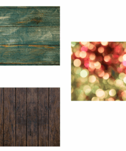 Flatlay Studio Merry Bundle Photography Background - 3x 600mm x 450mm