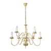 Flemmish - 5 Lights - Chandelier - 600mm - Polished Brass