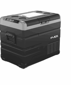 Flex Adventures TW45 - 45L 12/220V Plastic Dual Zone Fridge/ Freezer