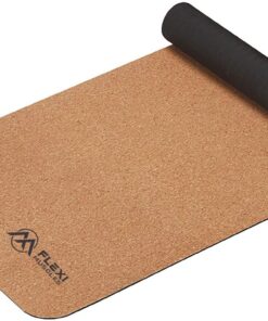 Flexi Muscles Cork Yoga Mat 6mm Thick