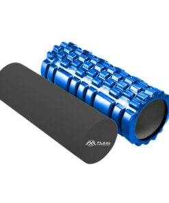 Flexi Muscles - Deep Tissue Massage Foam Roller - Blue and Black