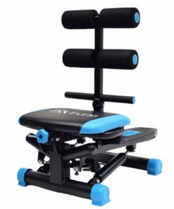 Flexi Muscles - Exercise Stepper and Abs Cruncher Machine - Blue