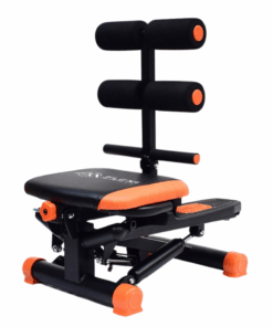 Flexi Muscles - Exercise Stepper and Abs Cruncher Machine - Orange