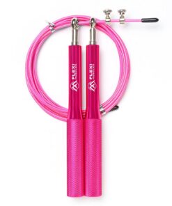 Flexi Muscles Jump Rope - Blazing Fast Jumping Ropes for Endurance Training - Pink