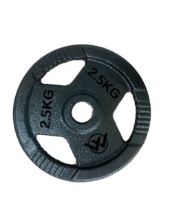 Flexi Muscles - Olympic Cast Iron Weight Lifting Barbell Plate (Single) - 15 kg