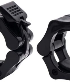 Flexi Muscles - Quick Release Barbell Clips/Clamps 25mm (Set of 2) - Black