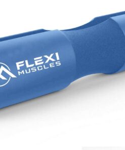 Flexi Muscles - Squat Pad Barbell Pad for Squats, Lunges and Hip Thrusts. - Blue