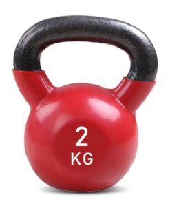 Flexi Muscles - Vinyl Coated Kettlebell for Strength Training - 12 kg