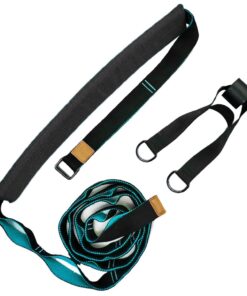 Flexibility Stretching Leg Strap for Yoga Dance Gymnastics Training-Blue