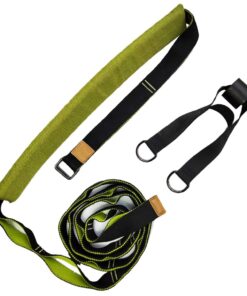 Flexibility Stretching Leg Strap for Yoga Dance Gymnastics Training-Green