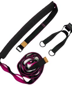 Flexibility Stretching Leg Strap for Yoga Dance Gymnastics Training-Red