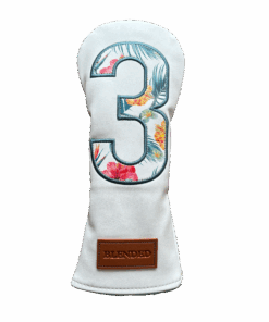 Floral Fairway Wood Golf Head Cover