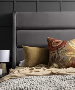 Florence King Headboard, Grey