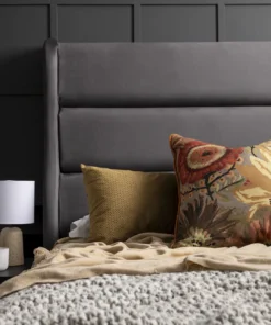 Florence Single Headboard, Grey