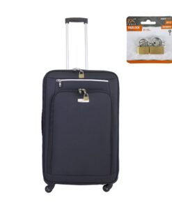 Florida On Board Soft Luggage Suitcase on 360 Wheels with Padlock - 70cm