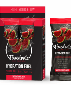 Flowdrate-Sugar Free Electrolytes|12 Watermelon Flavoured Hydration Sachets