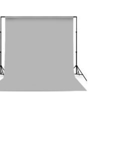 Floxi 2m(W)x 3m(H) Non Woven Grey Backdrop Bundle Kit