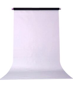 Floxi PVC Vinyl Backdrop Only White /Black 1.37m(W)X 3m(H)