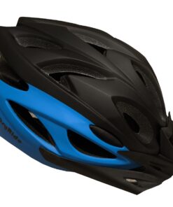 Fluir EasyRide Kids In-Mould Cycling Helmet - Ideal for Kids up to 10 Years - Blue Black