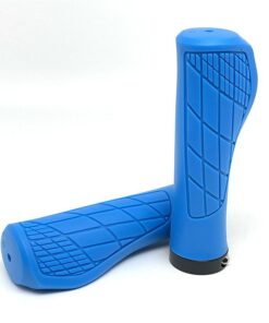 Fluir Enduro Ergo Wide MTB Cycling Lock Grips - Royal Blue