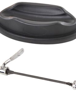 Fluir Essential Bicycle Trainer Wheel Riser Block and Quick Release Skewer