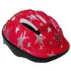 Fluir Fun Kids 3 to 9 Year Star Cycling Helmet - Red Star