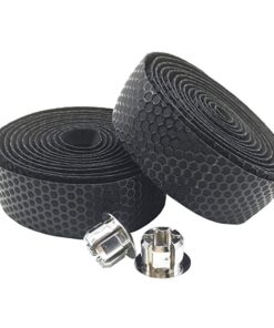 Fluir Pro Honeycomb Silicone Bicycle Handlebar Tape - Black