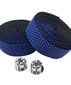 Fluir Pro Honeycomb Silicone Bicycle Handlebar Tape - Blue, Black