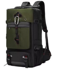 FocusBags Multifunctional Outdoor Luggage Travel Hiking Backpack - Green