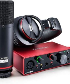 Focusrite Scarlett Solo Studio 4th Gen Recording Bundle