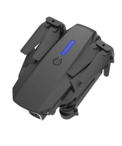 Foldable 4K Mini Camera Drone 720p E88 Black