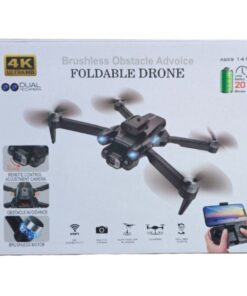 Foldable Brushless Obstacle avoidance Drone with dual HD camera