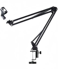 Foldable Desktop Mic Microphone Stand|Suspension Boom Scissor Arm Stand