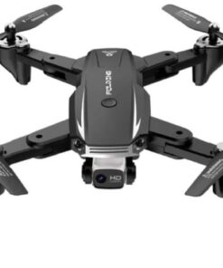 Foldable Flying RC Drone Quadcopter HD Camera Drone - Black