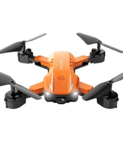 Foldable Flying RC Drone Quadcopter HD Camera Drone - Orange