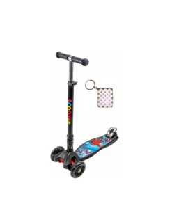 Foldable Light 3 Wheels Scooter With Keyholder