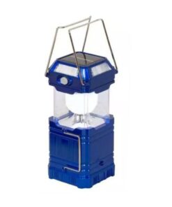 Foldable Multiple Colourful LED Lights Camping Lantern Blue