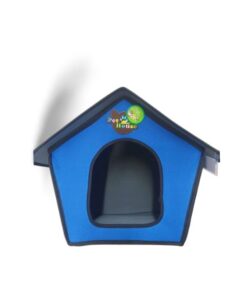 Foldable Pet House - royal blue