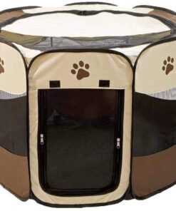 Foldable Pet Playpen For Dogs Pop Up â Indoor and Outdoor Use