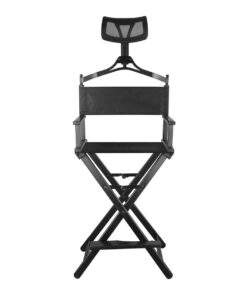 Foldable Professional Makeup Director Chair With Head Rest