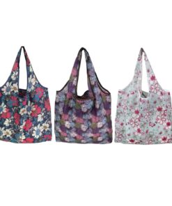 Foldable Recycle Shopping Bag Eco-Friendly - Set of 3 - 60cm - Sunshine